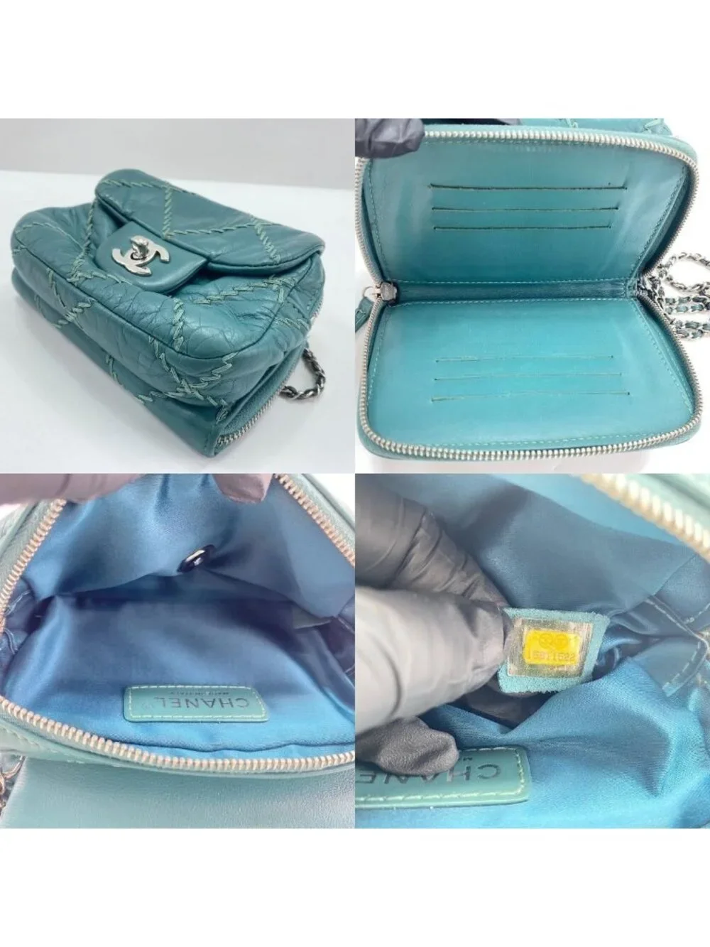 Chanel Shoulder Bag Green